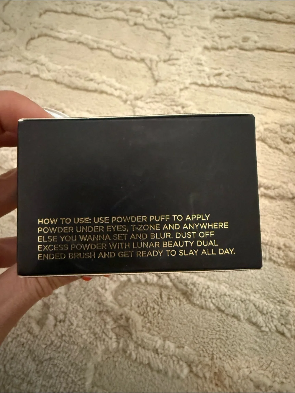 NIB Lunar Beauty Setting Powder